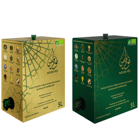 Huile d'Olive Noor Fès Box 5L
